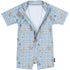 Mikk-Line UV Suit UPF50+ (Printed) Swimwear Faded Denim